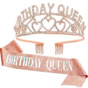 Rose gold Birthday Tiara / Crown